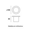 Iluminação Embutido de Solo 7W 3000K Bivolt A-XU