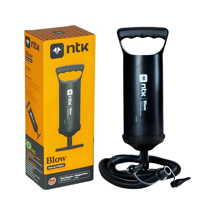Inflador Bomba De Ar Blow Manual Ntk Blow Grande Portátil