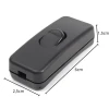 Interruptor Meio Fio 2A 250V Preto Interneed