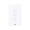 Interruptor Touch 3 Botões Inteligente Wifi 4X2 Branco Weg