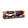 Jipe E Moto Brinquedo Render Force Branco Roma Novo