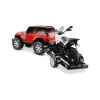 Jipe E Moto Brinquedo Render Force Vermelho Roma Novo Jipe E Moto Brinquedo Render Force Vermelho Roma Novo