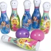 Jogo De Boliche Com 6 Pinos/2 Bolas Little Princess Infantil Jogo De Boliche Com 6 Pinos/2 Bolas Little Princess Infantil