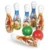 Jogo De Boliche Com 6 Pinos/2 Bolas Super Heróis Infantil Jogo De Boliche Com 6 Pinos/2 Bolas Super Heróis Infantil