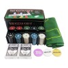 Jogo De Poker 200 Fichas + Baralhos Im42055 Novo