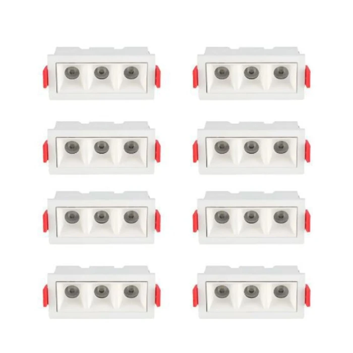 KIR 8 UN Downlight Led Embutir Astraled 6W 4000K Dl-7417