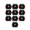 KIT 10 UN DOWNLIGHT LED EMBUTIR EVON PT 2W 3000K DL-7402 KIT 10 UN DOWNLIGHT LED EMBUTIR EVON PT 2W 3000K DL-7402