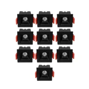 KIT 10 UN DOWNLIGHT LED EMBUTIR EVON PT 2W 3000K DL-7402