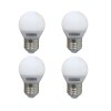 KIT 4 Lâmpadas Led Bolinha Taschibra 190404 4.8w 2700k Leitosa E27