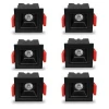 KIT 6 UN DOWNLIGHT LED EMBUTIR EVON PT 2W 3000K DL-7402 KIT 6 UN DOWNLIGHT LED EMBUTIR EVON PT 2W 3000K DL-7402