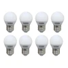 KIT Lâmpadas Led Bolinha Taschibra 190404 4.8w 2700k Leitosa E27