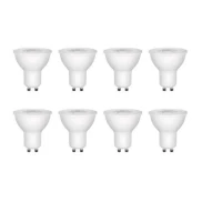 Kit 8 un Lâmpada Led Mr16 40 7W 3000K Bivolt Astraled La-1610