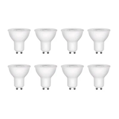 Kit 8 un Lâmpada Led Mr16 40 7W 3000K Bivolt Astraled La-1610