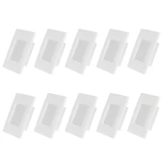 Kit 10 Balizadores Litten 2W 3.000K 4x2 Branco Blumenau Kit 10 Balizadores Litten 2W 3.000K 4x2 Branco Blumenau