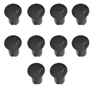 Kit 10 Embutido Solo Led Bivolt Open 1W 3000k Preto Kit 10 Embutido Solo Led Bivolt Open 1W 3000k Preto