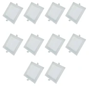 Kit 10 Painel Slim Ecoled Embutir 24W 4000K Autovolt Kit 10 Painel Slim Ecoled Embutir 24W 4000K Autovolt