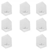 Kit 10 Spot Sobrepor Loch Ar70 Branco Bivolt Nordecor Novo