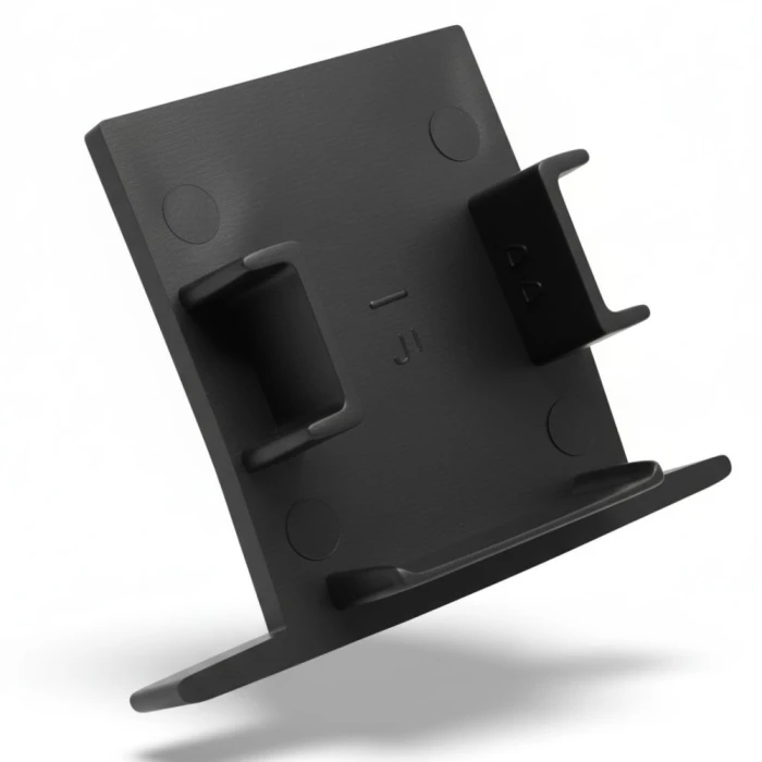 Kit 10 Tampas Perfil Line 36mm Embutir Preto