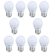 Kit 10 Un Lâmpada Led Bolinha E27 4W 4000K Avant deluxe