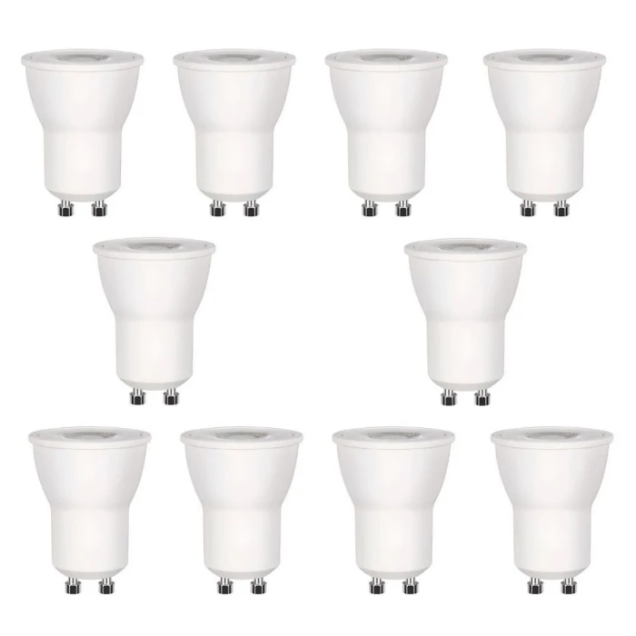 Kit 10 un Lâmpada Led Mr16 7W 2700K Bivolt AstraLed La-1609