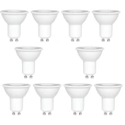 Kit 10 Un Lâmpada Led Par20 38 7W 3000K Bivolt AstraLed