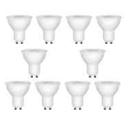 Kit 10 un Lâmpada Led Mr16 4.8w 3000k GU10 Bivolt Astraled