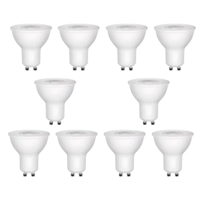 Kit 10 un Lâmpada Led Mr16 4.8w 3000k GU10 Bivolt Astraled