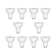 Kit 10 un Lâmpada Led Mr16 7w 4000k Bivolt AstraLed La-1611