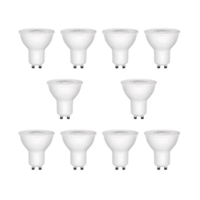 Kit 10 un Lâmpada Led Mr16 7w 4000k Bivolt AstraLed La-1611