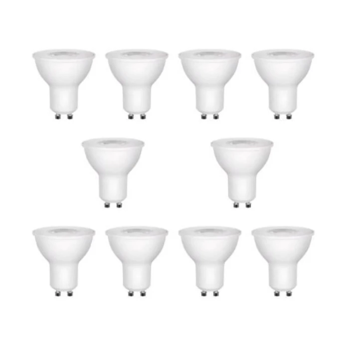 Kit 10 un Lâmpada Led Mr16 7w 4000k Bivolt AstraLed La-1611