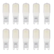 Kit 10 un Lâmpada Led Pin G9 5W 2400K Autovolt Lumanti