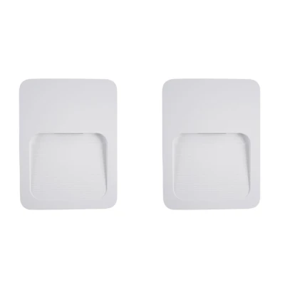 Kit 2 Balizador Lich Led 2W 3000K Branco Ip65 Bivolt Germany