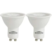 Kit 2 Lâmpada Led MR16 GU10 Bivolt 3,5w 2.700k Luz quente