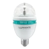 Kit 2 Lâmpada Led Party Colors 3W Rgb Bivolt Lumanti Novo