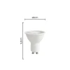 Kit 4 Lâmpada Led Sof Mr16 4.8W 3000K Irc95 Branca Nordecor