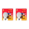 Kit 2 Lâmpadas Controled 9W 6500K + Anti Inseto OuroLux