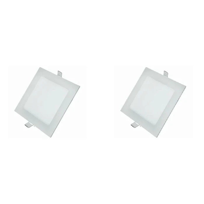 Kit 2 Painel Backlight De Embutir 24W Bivolt 6500K G-light
