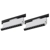 Kit 2 Projetor Led Trilho Bivolt Branco Nordecor 12W 3000K