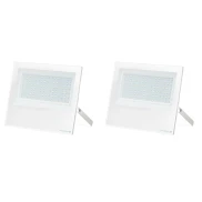 Kit 2 Refletor Tr Led Taschibra 100W 6500K Branco Novo Kit 2 Refletor Tr Led Taschibra 100W 6500K Branco Novo