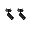 Kit 2 Spot Led Embutir Nypo 3W 3000K Preto Direcionável Kit 2 Spot Led Embutir Nypo 3W 3000K Preto Direcionável