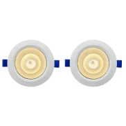 Kit 2 Spot Led Redondo Embutir 6w 3000k Blumenau Novo Kit 2 Spot Led Redondo Embutir 6w 3000k Blumenau Novo