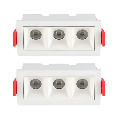 Kit 2 Un Downlight Led Embutir Evou 6W 3000K Br Dl-7418 Astraled