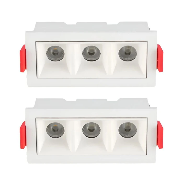 Kit 2 Un Downlight Led Embutir Evou 6W 3000K Br Dl-7418 Astraled