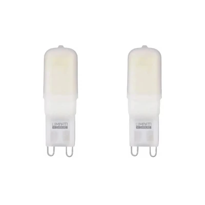 Kit 2 Un Lâmpada Led Pin G9 5W 2400K Autovolt Lumanti