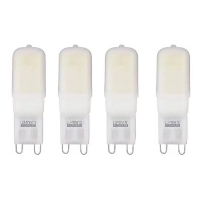 Kit 2 Un Lâmpada Led Pin G9 5W 2400K Autovolt Lumanti