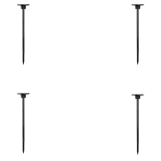 Kit 4 Espeto De Jardim 12W Astraled Bivolt 3000K Novo Kit 4 Espeto De Jardim 12W Astraled Bivolt 3000K Novo