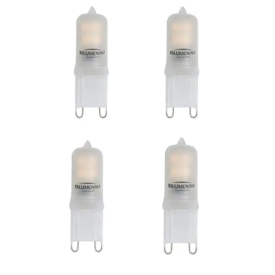 Kit 4 Lâmpada De Led G9 2,5W 127V 6500K Blumenau Novo