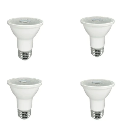 Kit 4 Lâmpada Led Par20 Sof 7w 4000k Cor Branco E27 Nordecor