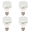 Kit 4 Lâmpada Led T70 E27 20W 6500K Branca 111mm 03202126