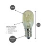 kit 10 Lâmpada Incandescente Micro Ondas E14 220v Taschibra